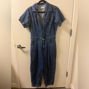 FREE PEOPLE | Denim Jumpsuit